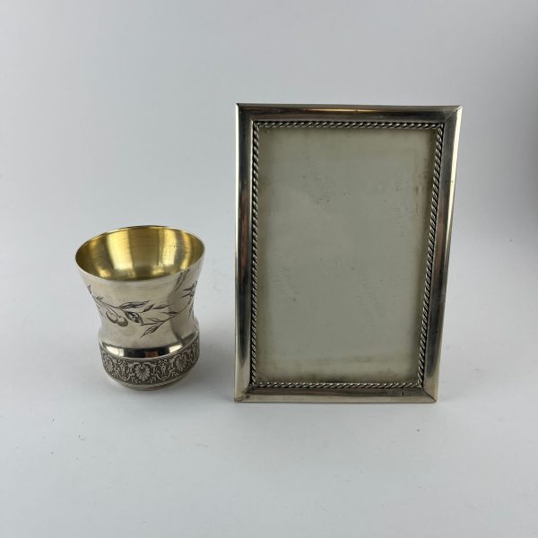 Dos piezas en plata