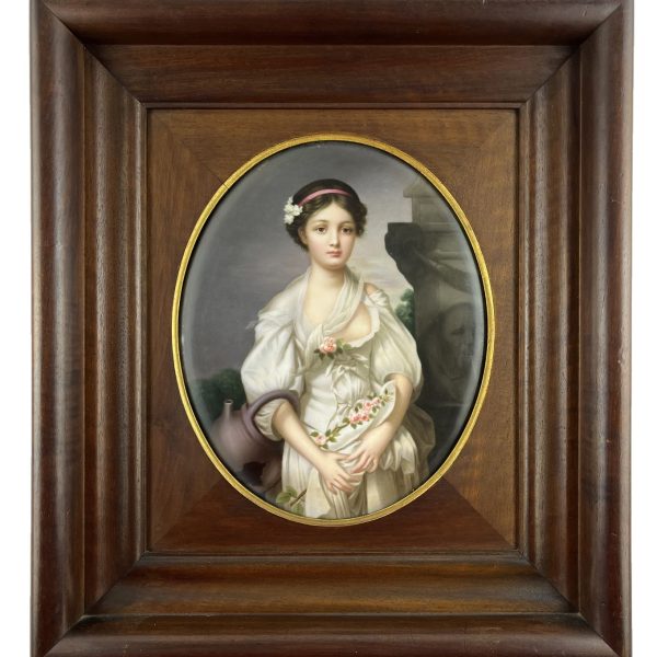 Placa europea en porcelana