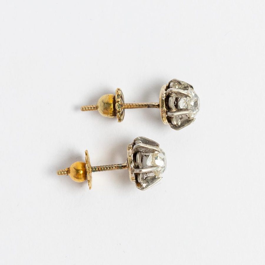 Par de tornillos oro 18 K Y brillante - Imagen 3
