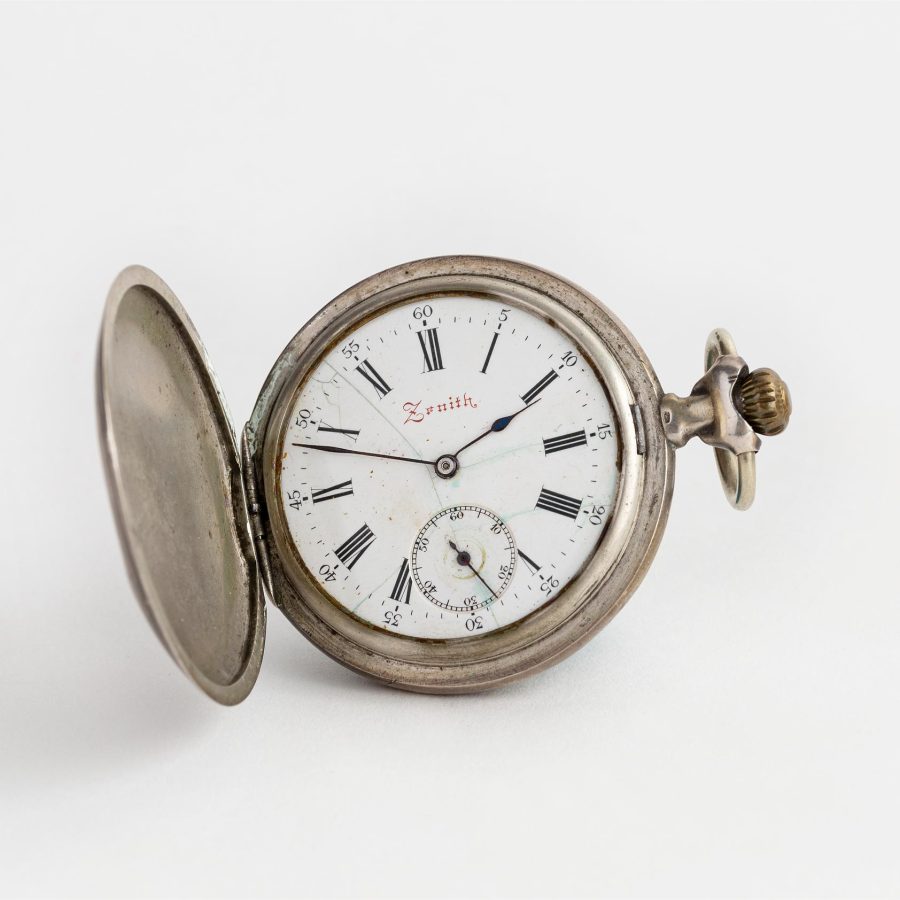 Reloj de bolsillo Zenith plata - Imagen 3