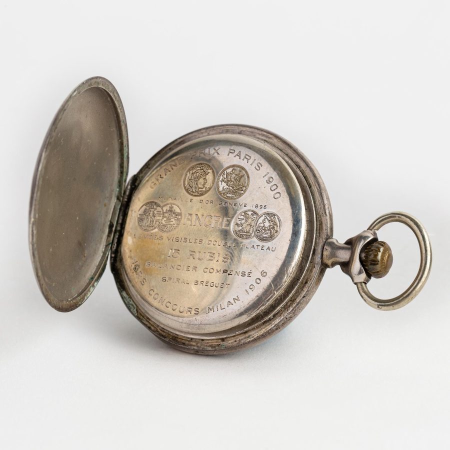 Reloj de bolsillo Zenith plata - Imagen 5