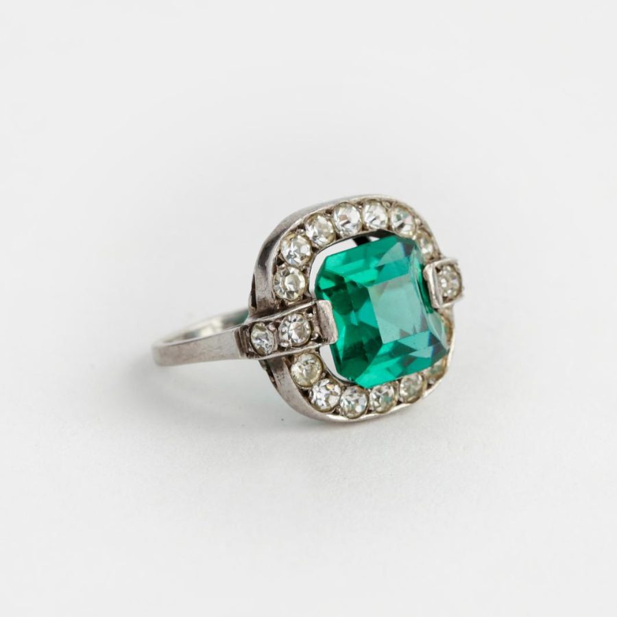 Anillo en plata y zirconias - Imagen 2