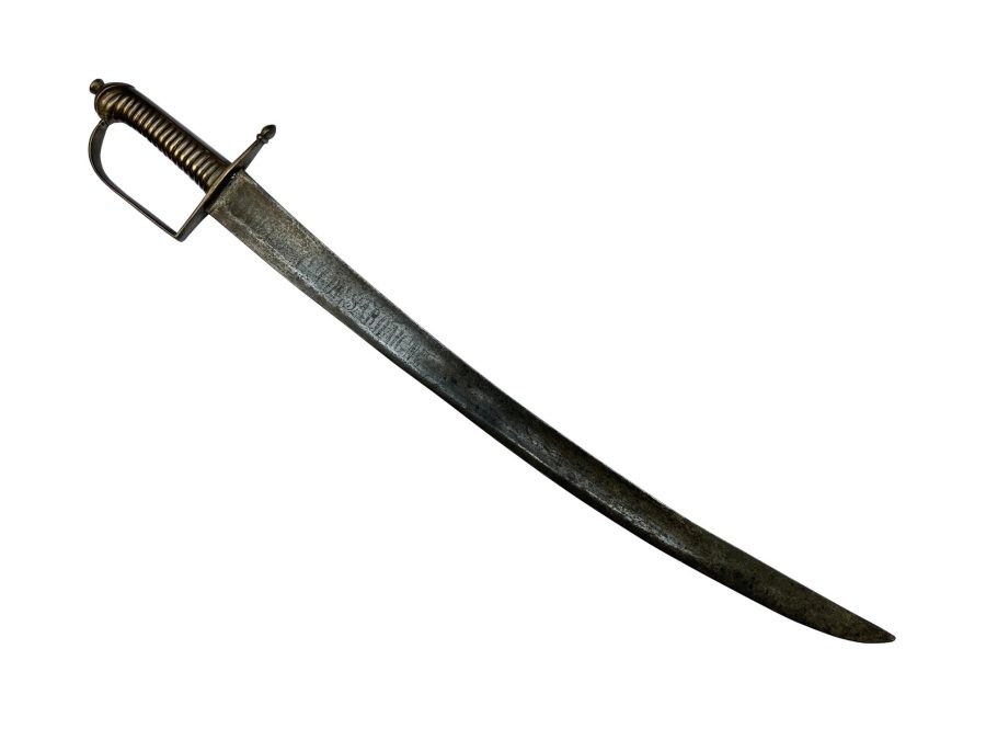 Sable naval de cañonera del Reino de Cerdeña 1781