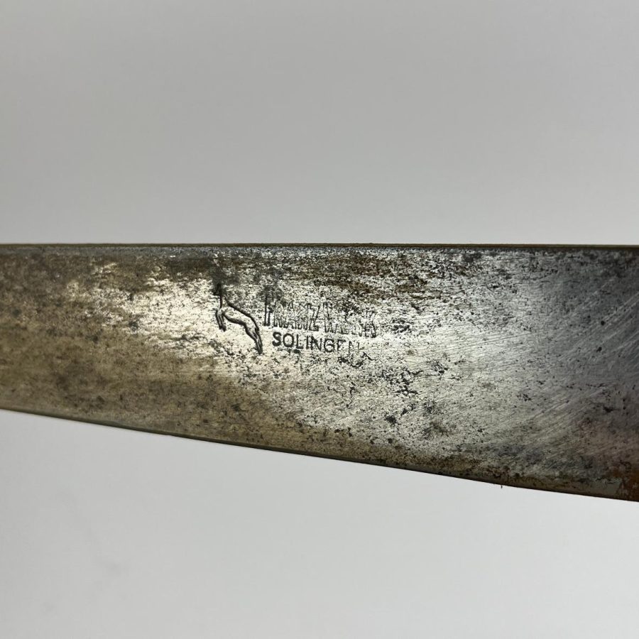 Cuchillo criollo "Franz Wenk" en plata y bronce - Imagen 2