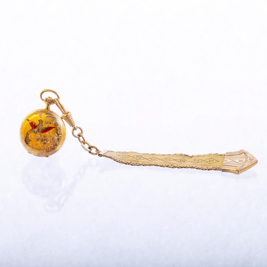 Reloj chatellaine oro 18 K amarillo - Imagen 2