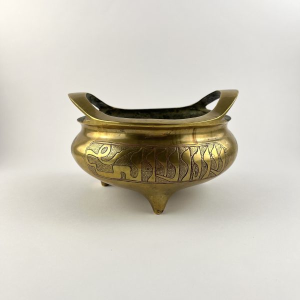 Brasero chino en bronce
