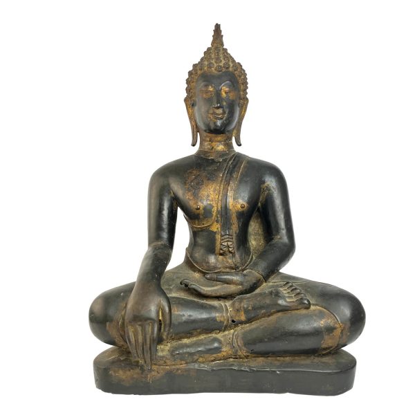 Escultura  tailandesa en bronce "Buda"