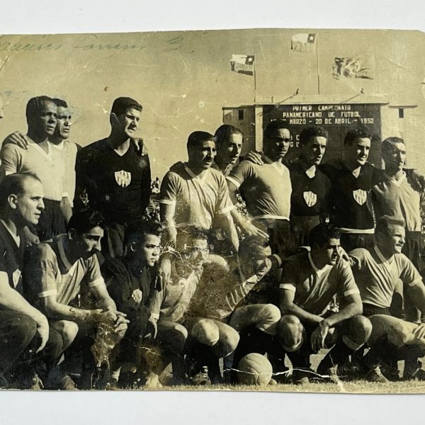 Foto selección Uruguaya en los Panamericanos de 1952