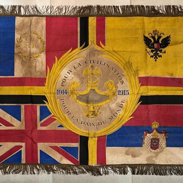 Bandera Primera Guerra Mundial entente Reino Unido Serbia Rusia Bélgica