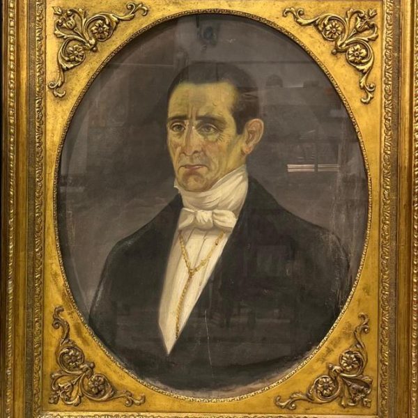 Retrato de Joaquín Suárez por Pedro Blanes Viales