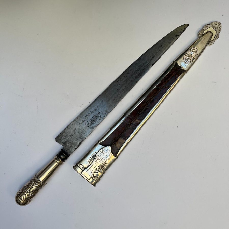 Cuchillo criollo en plata - Imagen 3