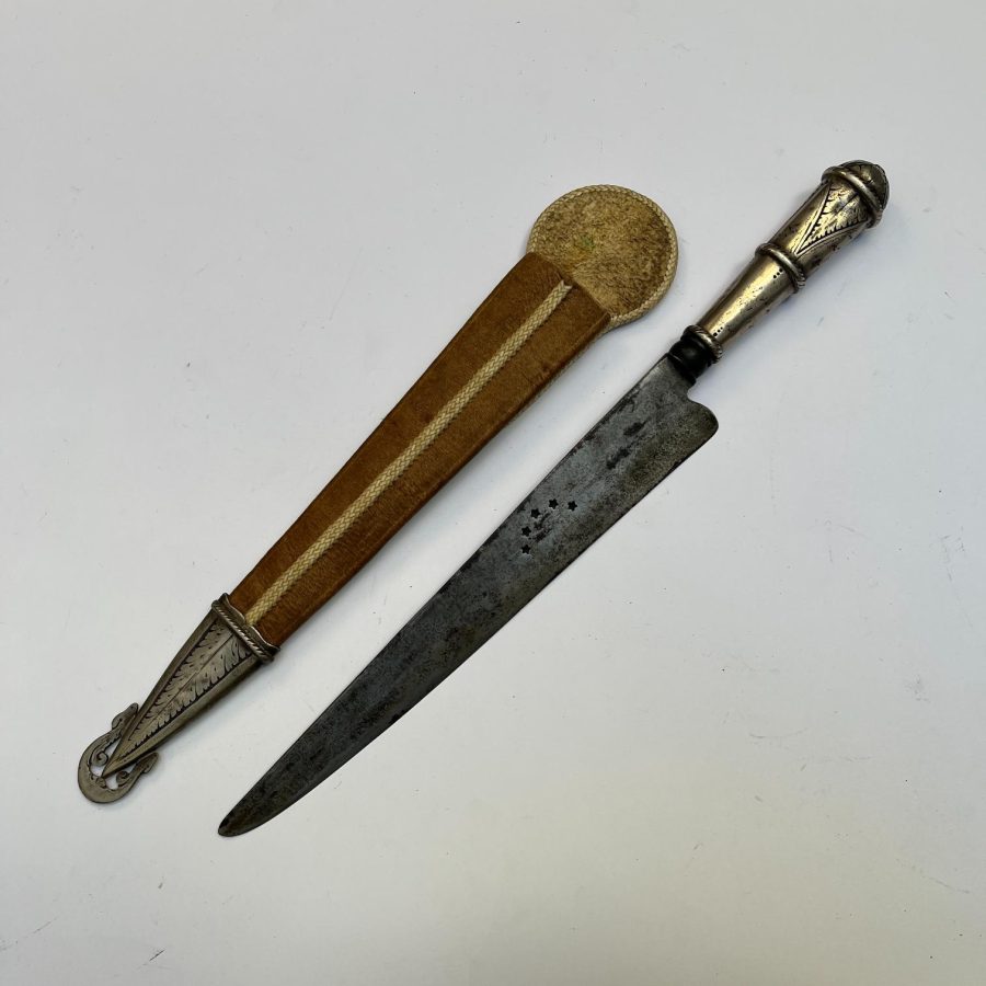 Cuchillo criollo en plata - Imagen 2