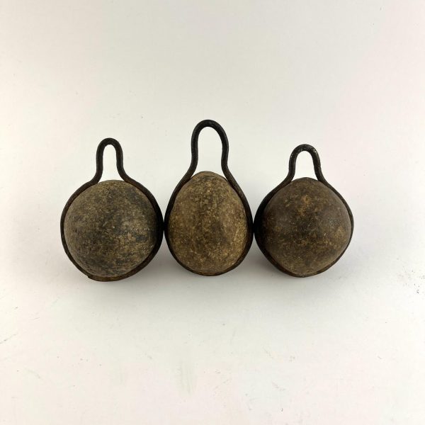 3 boleadoras en hierro