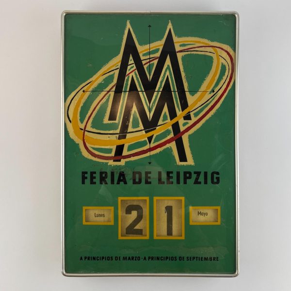 Calendario perpetuo Feria de Leipzig