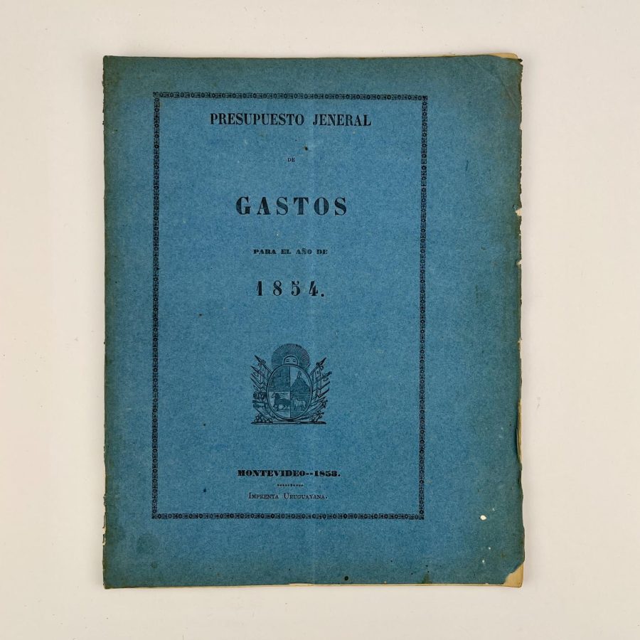 VENANCIO FLORES
Presupuesto Jeneral (sic) de Gastos para el año de 1854          Acompañado por:
Presupuesto General de Gastos para 1855 - Imagen 2