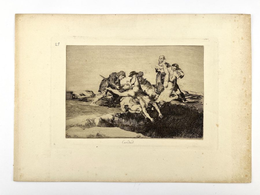FRANCISCO DE GOYA Caridad. (27)