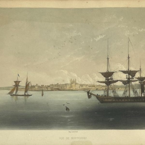 BARTHELEMY LAUVERGNE
Vista de Montevideo.