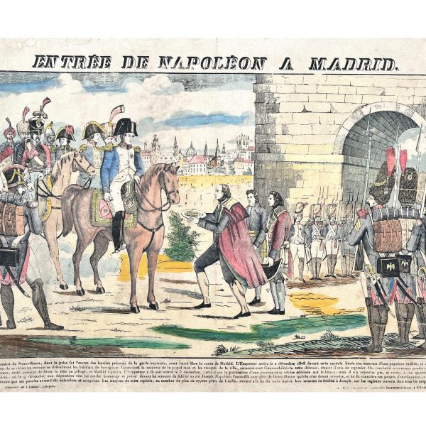 JEAN-CHARLES PELLERIN
Entrée de Napoléon a Madrid.