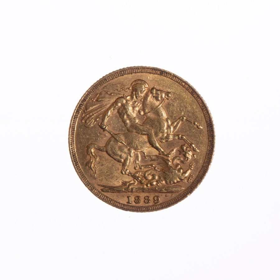 Moneda libra oro - Imagen 2