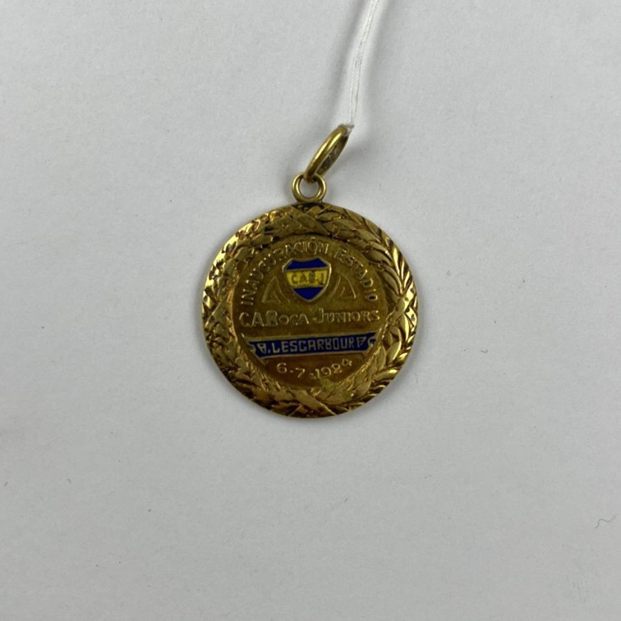Moneda en oro Club Atlético Boca Juniors - Imagen 2