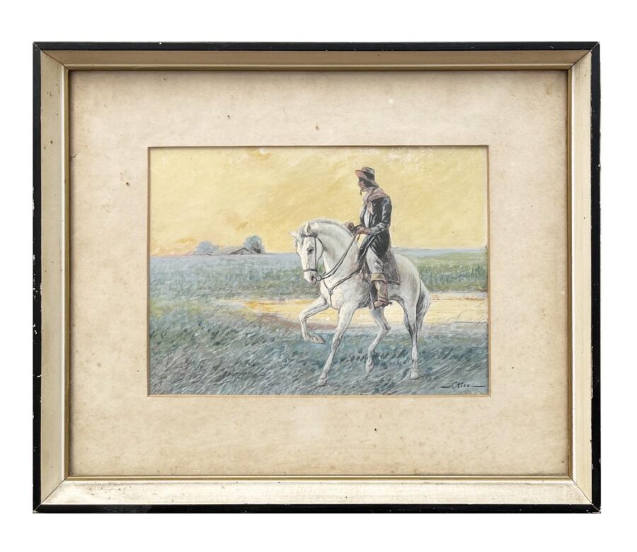 Pastel "Gaucho caballo"