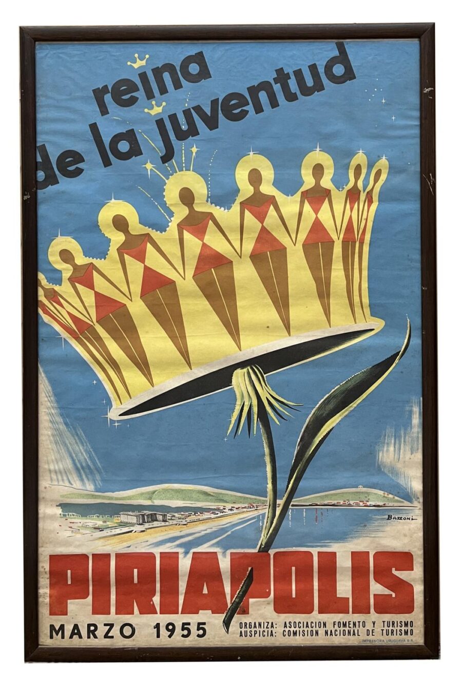 Afiche Reina de la Juventud de Piriápolis