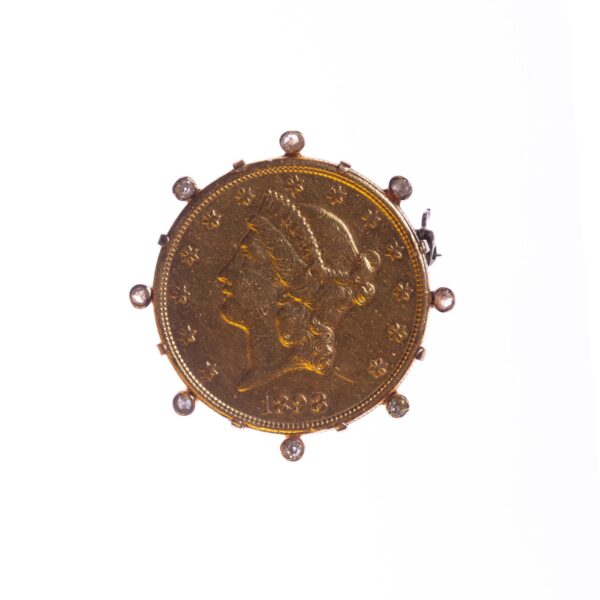 Prendedor en oro 18 K
