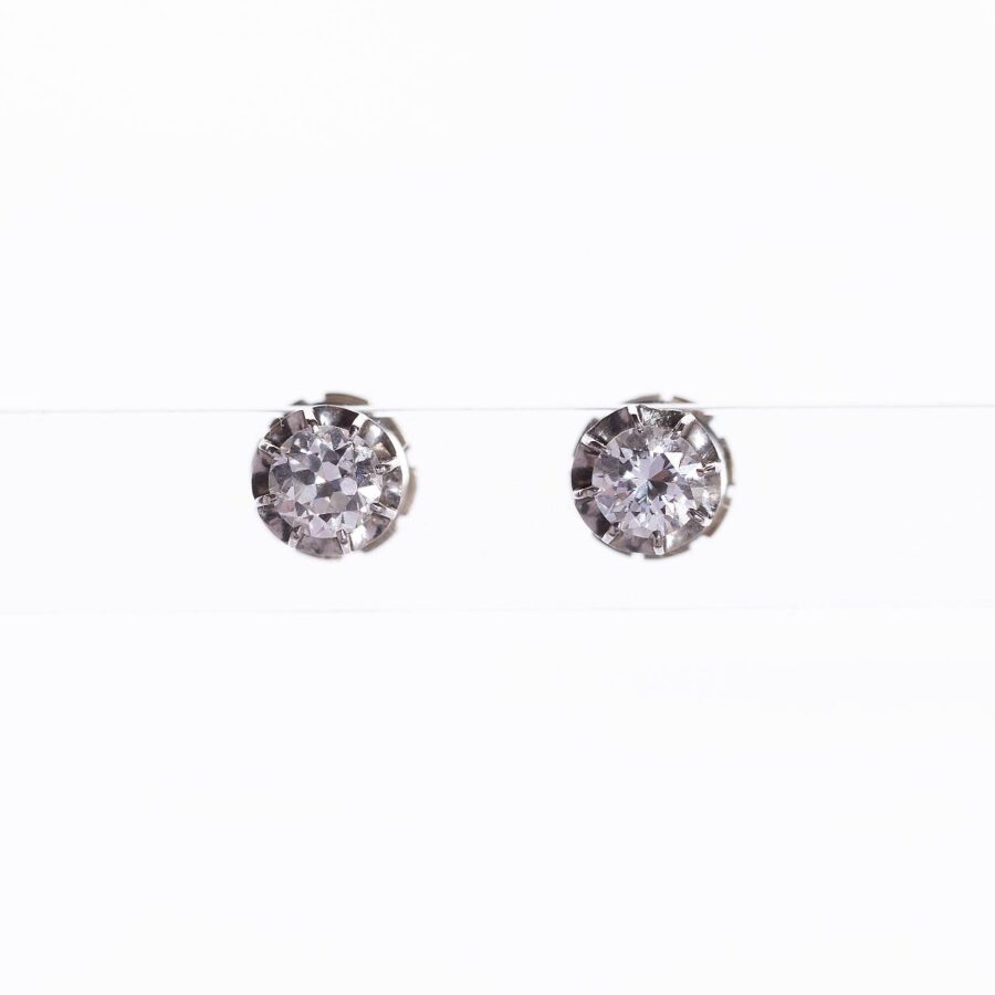Tornillos en oro 18 K con brillantes - Imagen 2