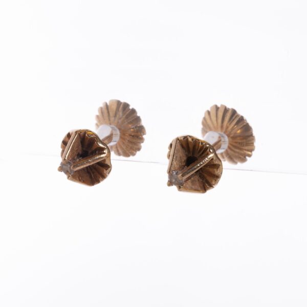 Tornillos en oro 18 K con brillantes