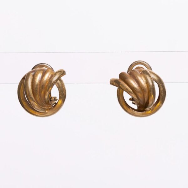 Caravanas en oro 18 K