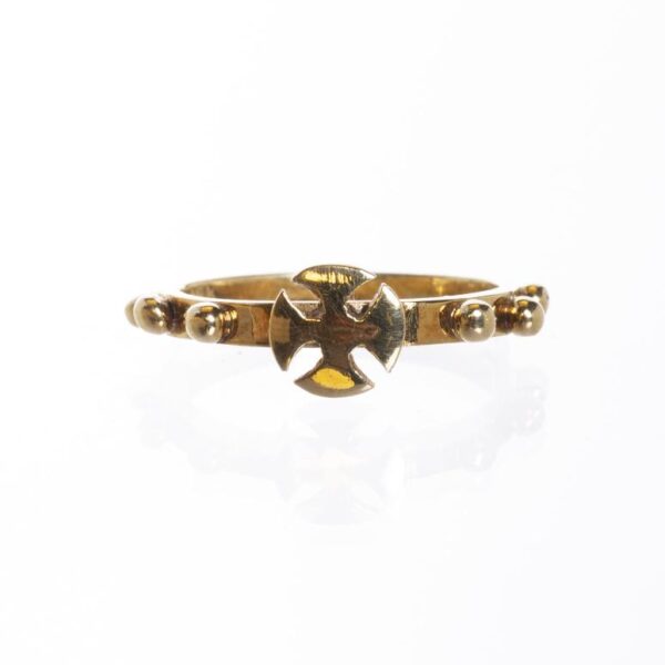 Rosario vasco en oro 18 K