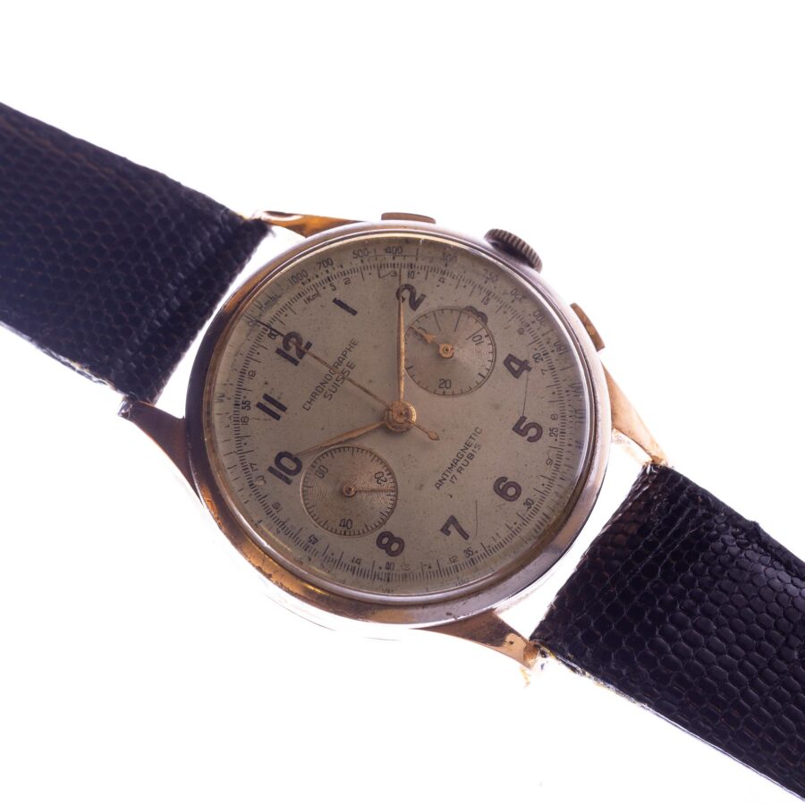 Reloj Cronographe Suisse, en oro 18 K - Imagen 2