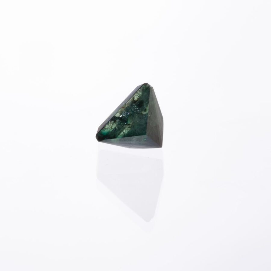 Diamante verde talla princesa - Imagen 2