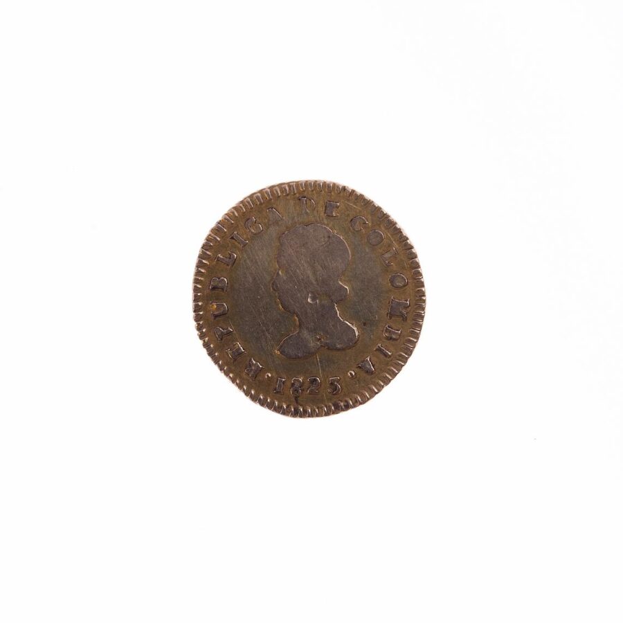 Moneda colombiana en oro, 1825 - Imagen 2