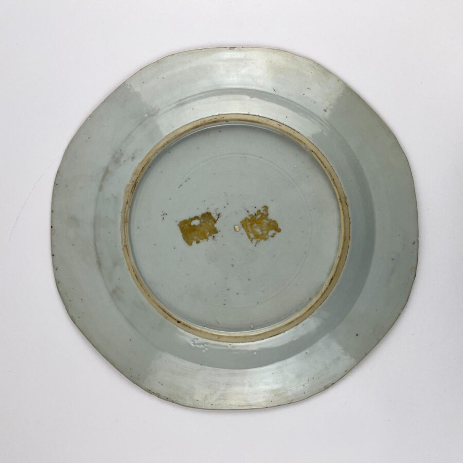 Plato chino en porceñana Compañía de Indias - Imagen 2