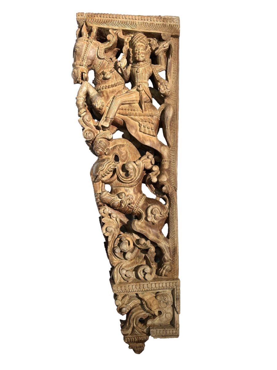 Ménsula india en madera