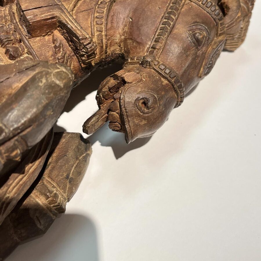 Ménsula india en madera - Imagen 6