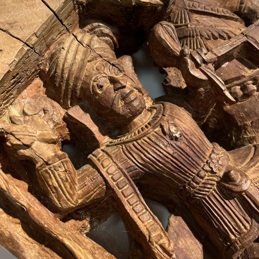 Ménsula india en madera - Imagen 7