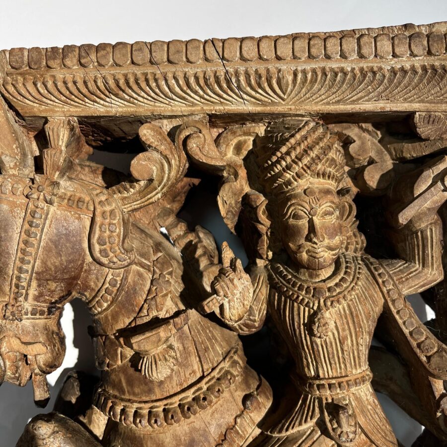 Ménsula india en madera - Imagen 8
