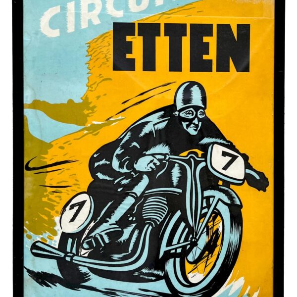 Afiche Circuit Etten. Wegraces