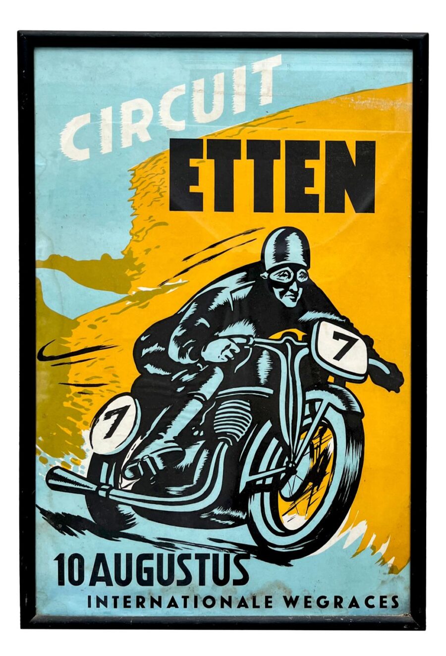 Afiche Circuit Etten. Wegraces