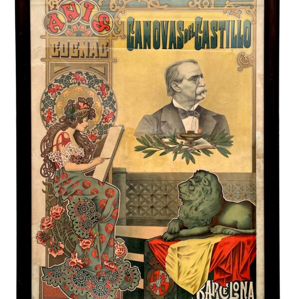 Afiche art nouveau Canovas del Castillo