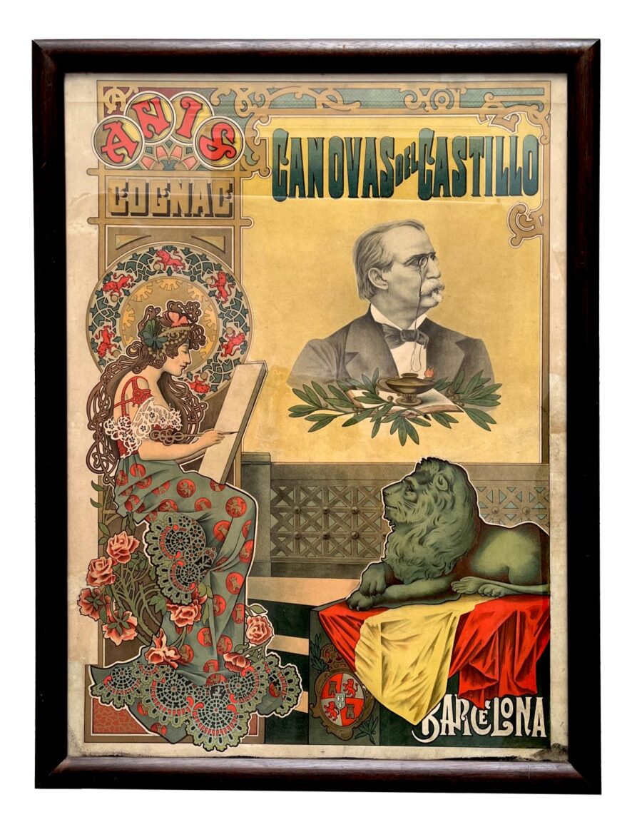 Afiche art nouveau Canovas del Castillo