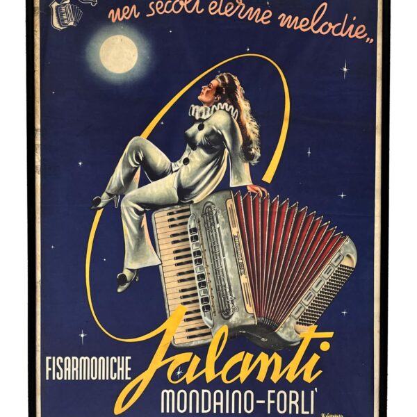 Afiche acordeones Galanti